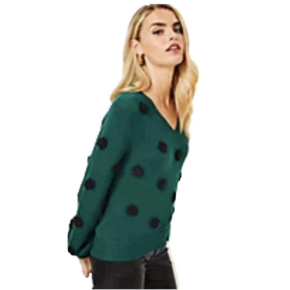 Lilly Pulitzer Wyla Sweater XL Villa Green Floral Crochet NWT